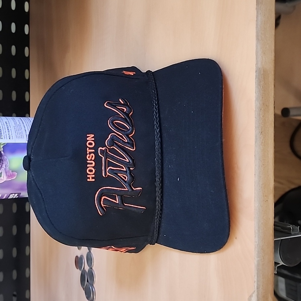 Black Astros Cap